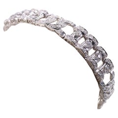 Bracelet Art déco français en diamants