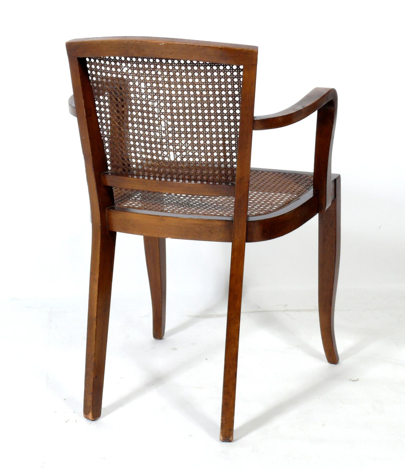 Mid-20th Century French Art Deco Dining Chairs For Sale