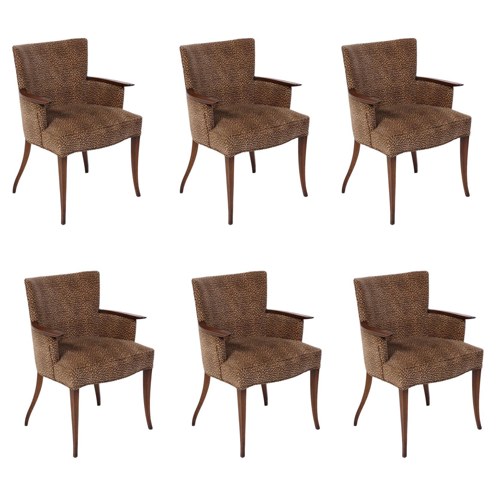 French Art Deco Dining Chairs