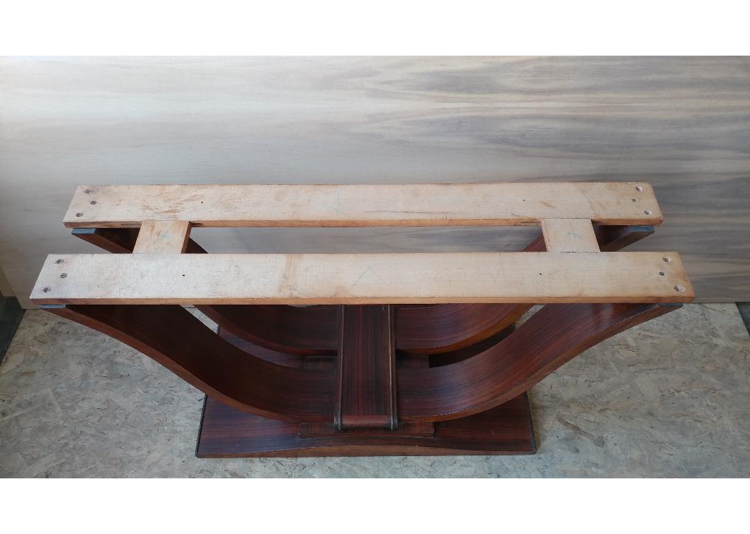 French Art Deco Dining Room Table or Desk In Good Condition In Long Island City, NY