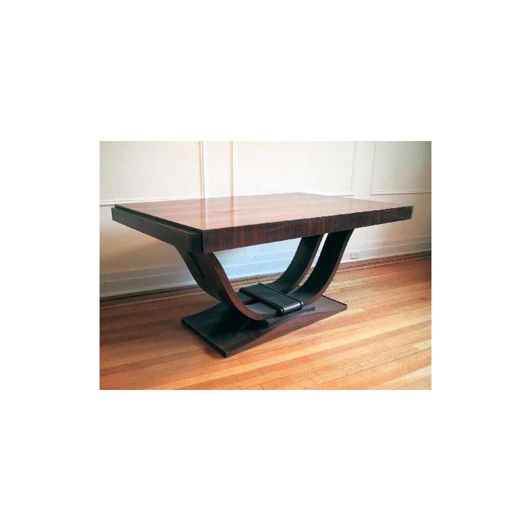 French Art Deco Dining Room Table or Desk 2