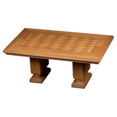 French Art Deco Dining Table by Charles Dudouyt