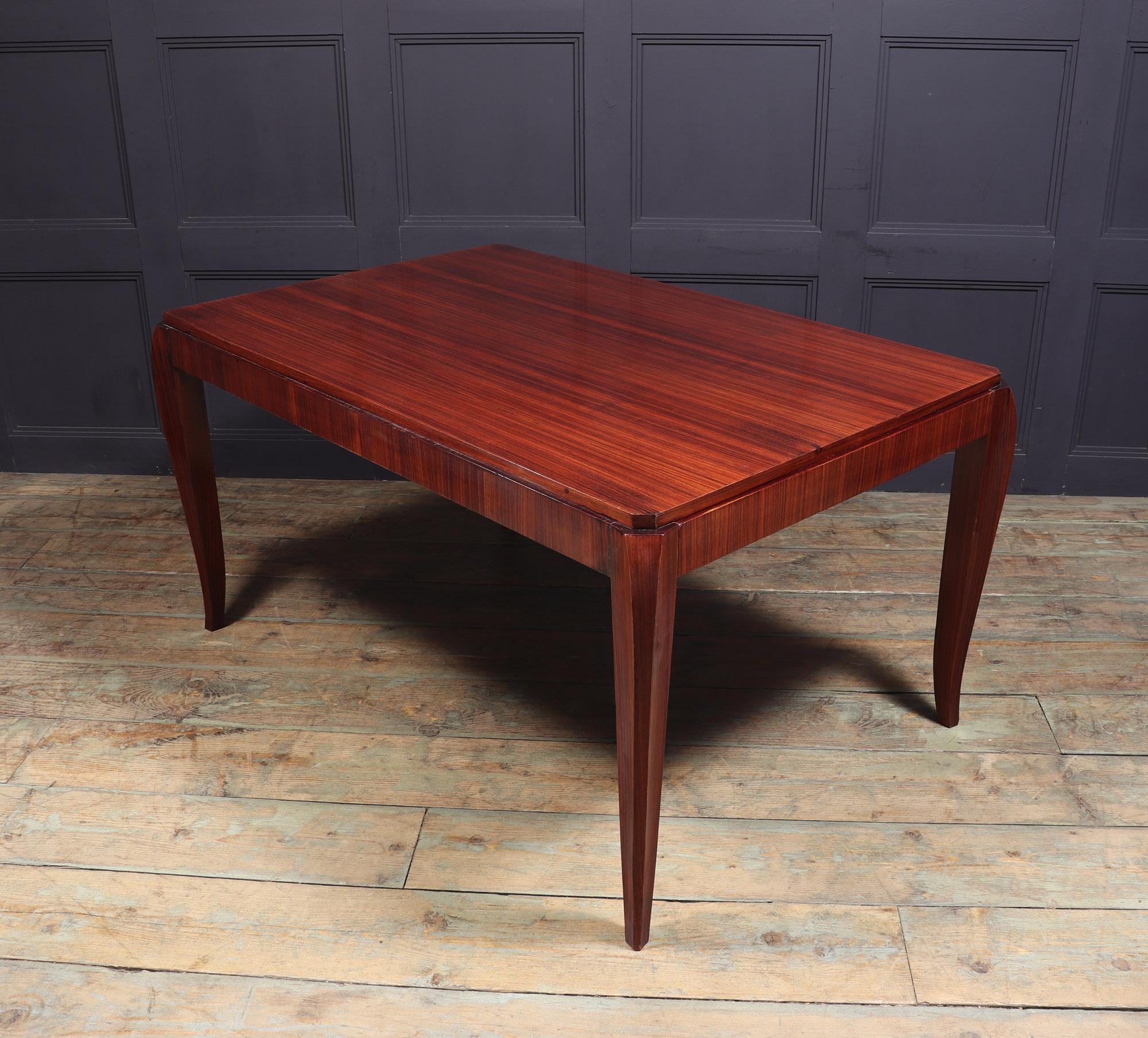 French Art Deco Dining Table, c1920 For Sale 5