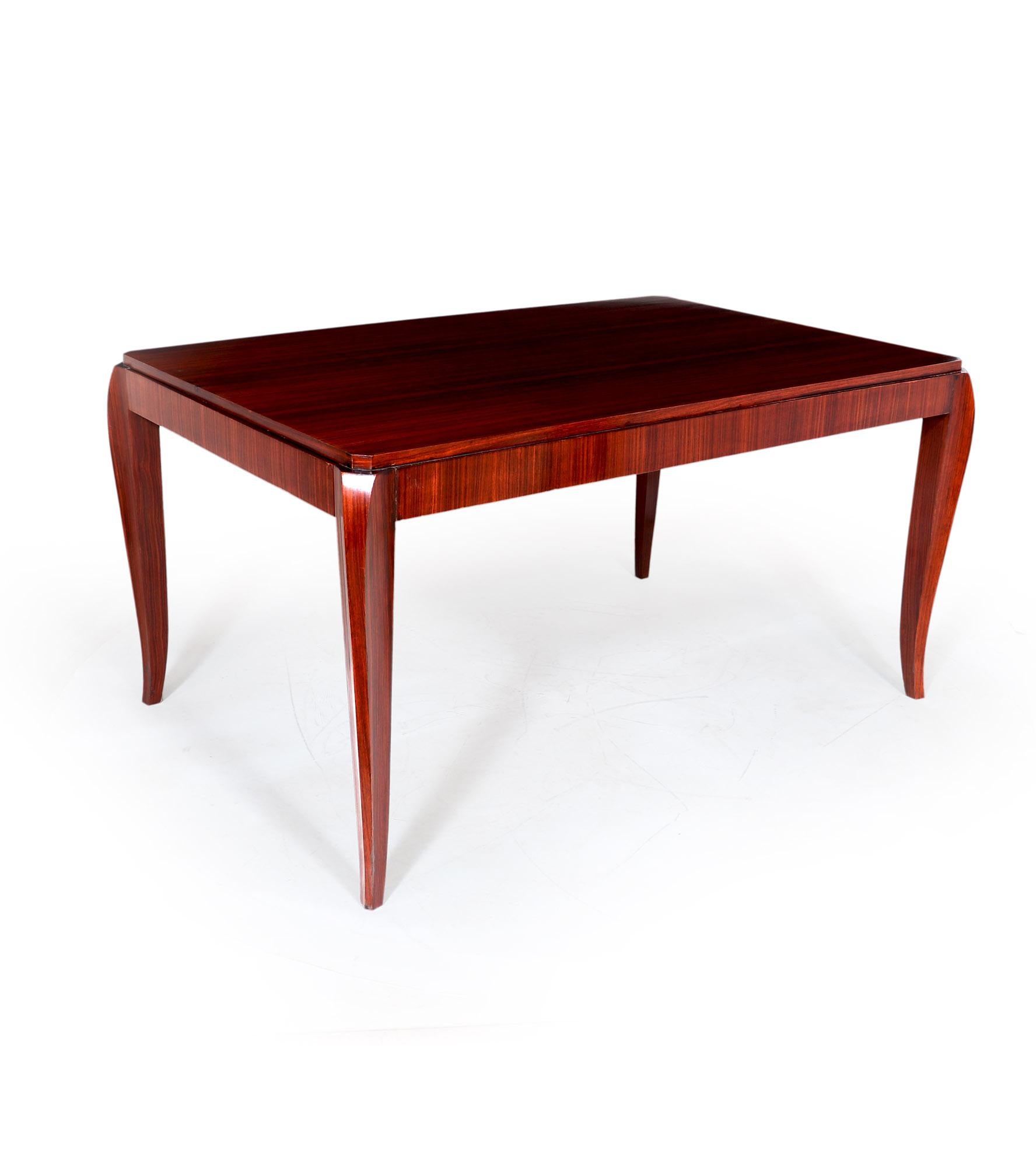20th Century French Art Deco Dining Table, c1920 For Sale