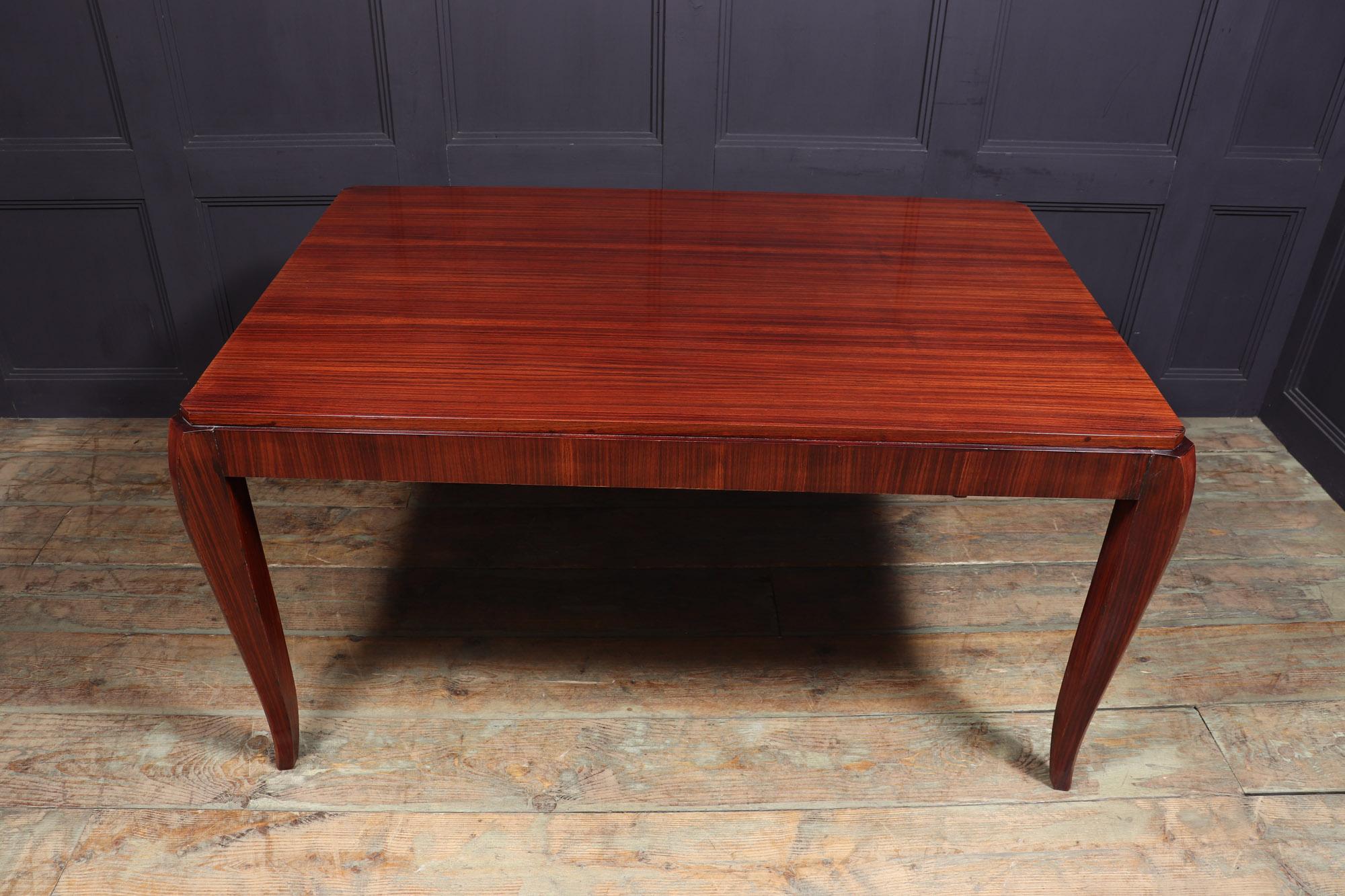 French Art Deco Dining Table, c1920 For Sale 4
