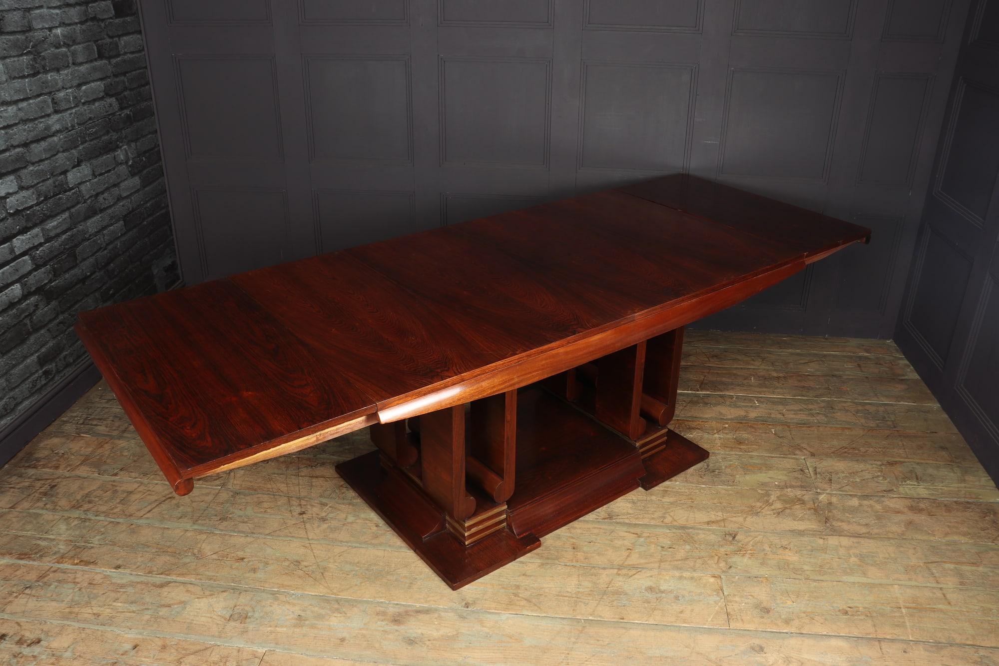French Art Deco Dining Table c1930 8