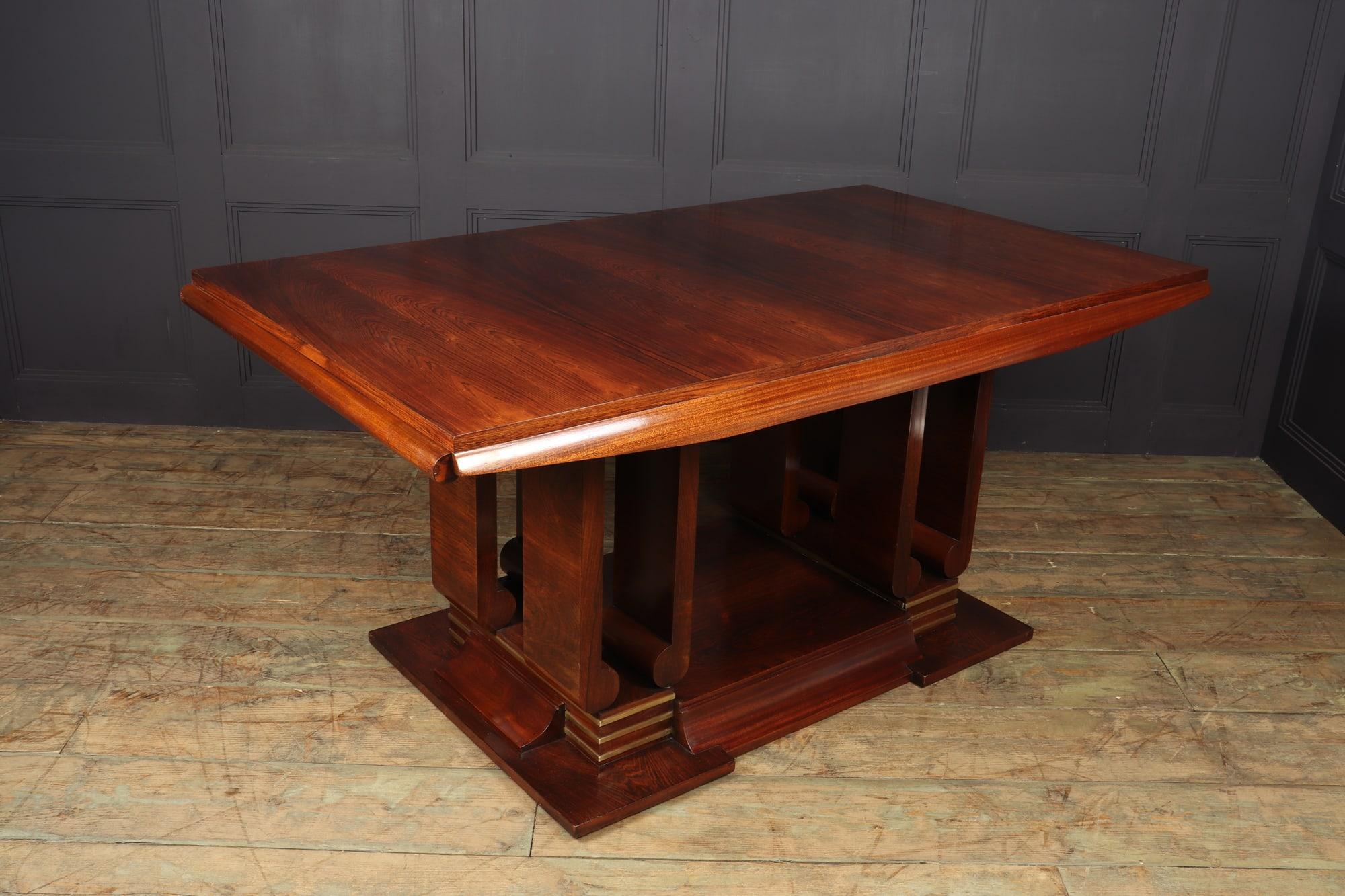 French Art Deco Dining Table c1930 1