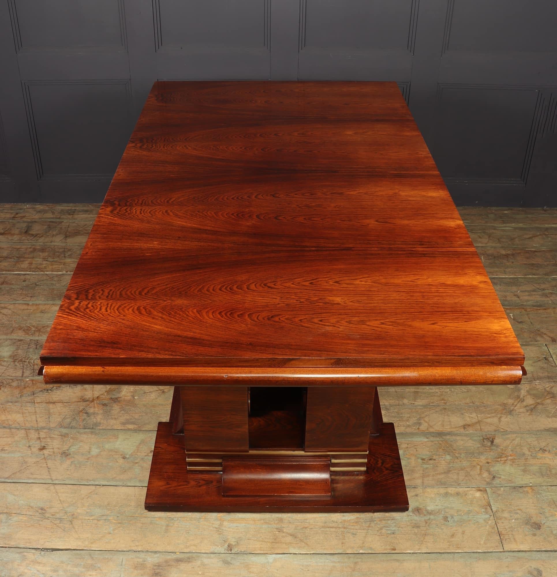 French Art Deco Dining Table c1930 2