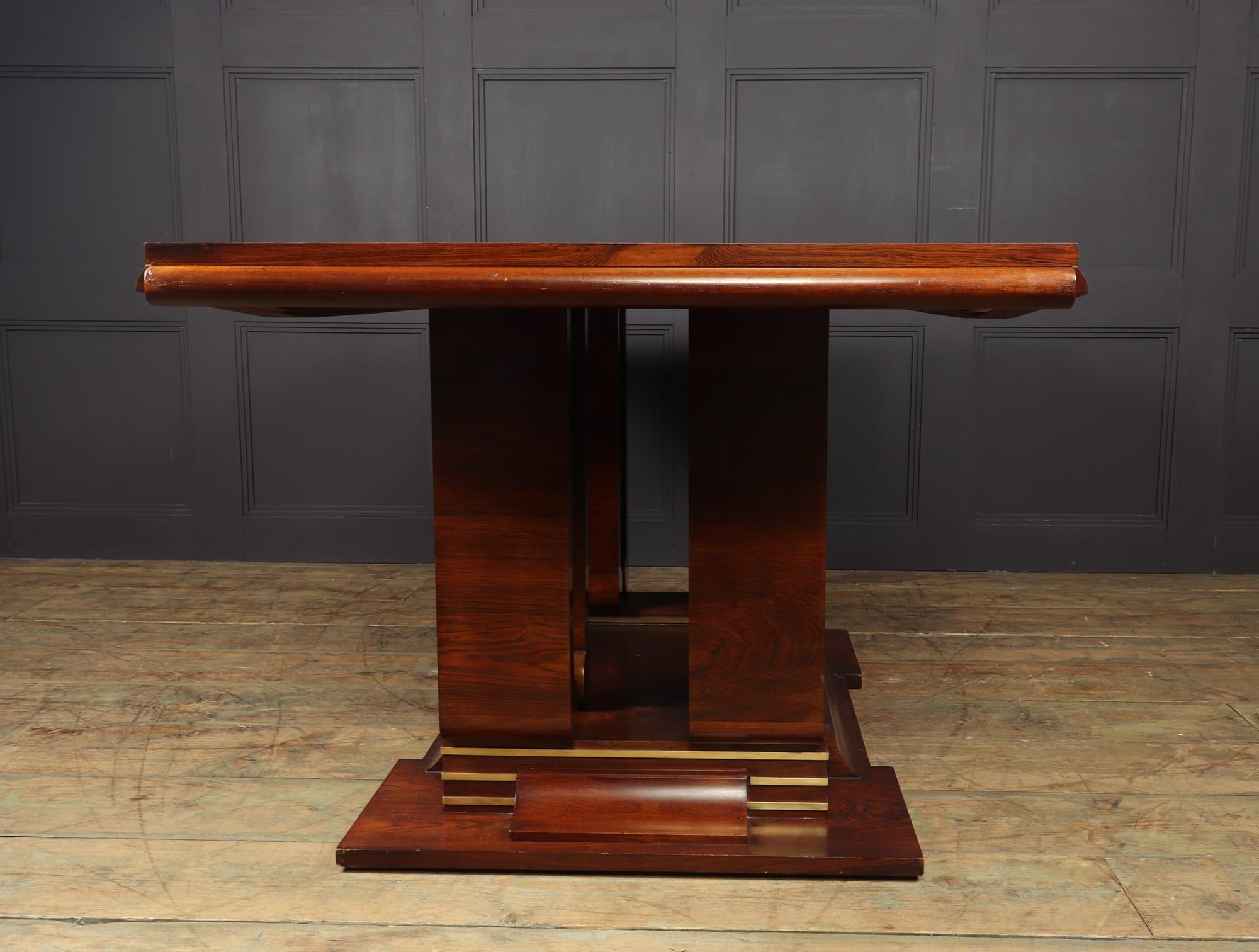 French Art Deco Dining Table c1930 3