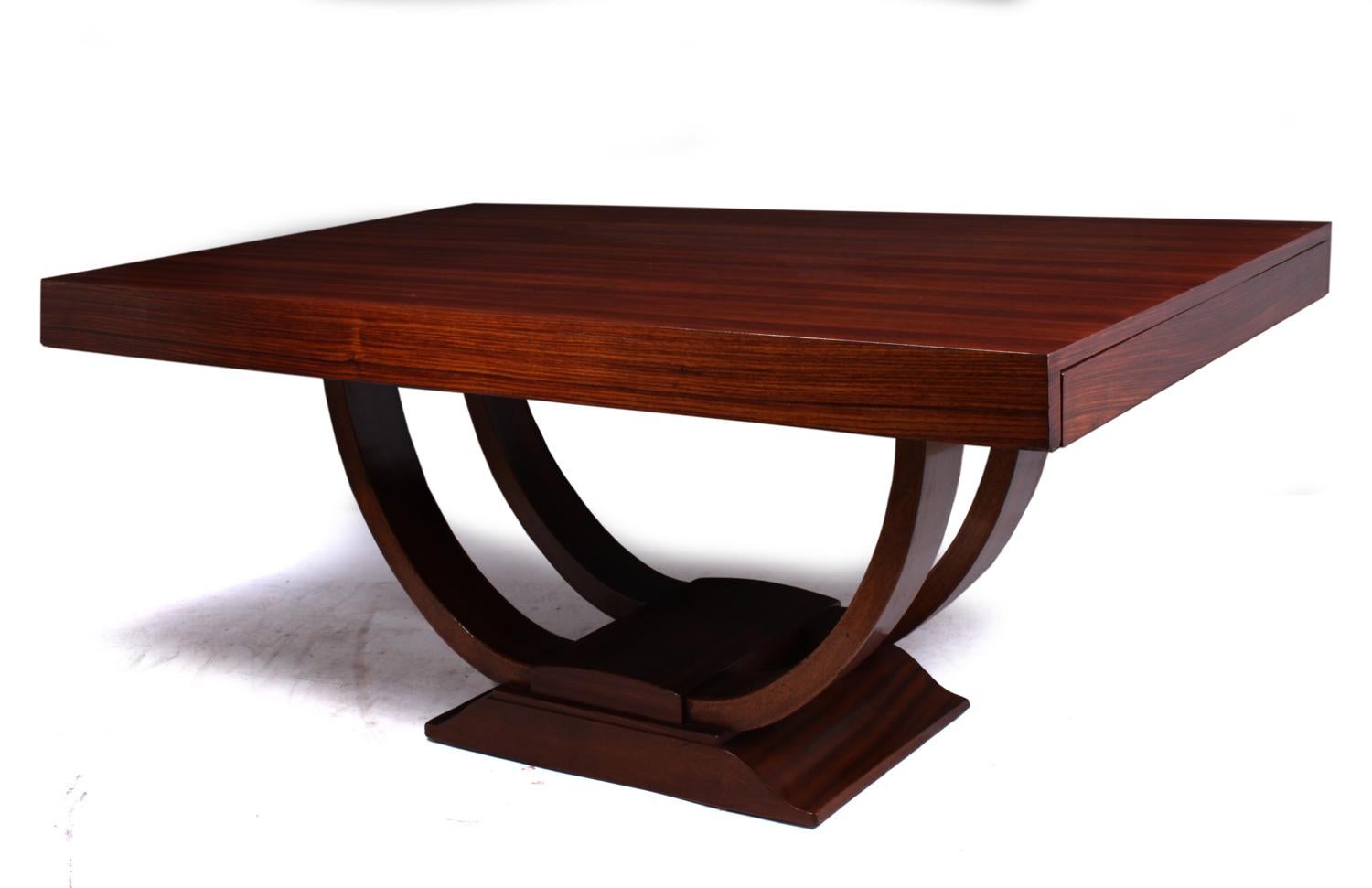 French Art Deco Dining Table, circa 1920 1
