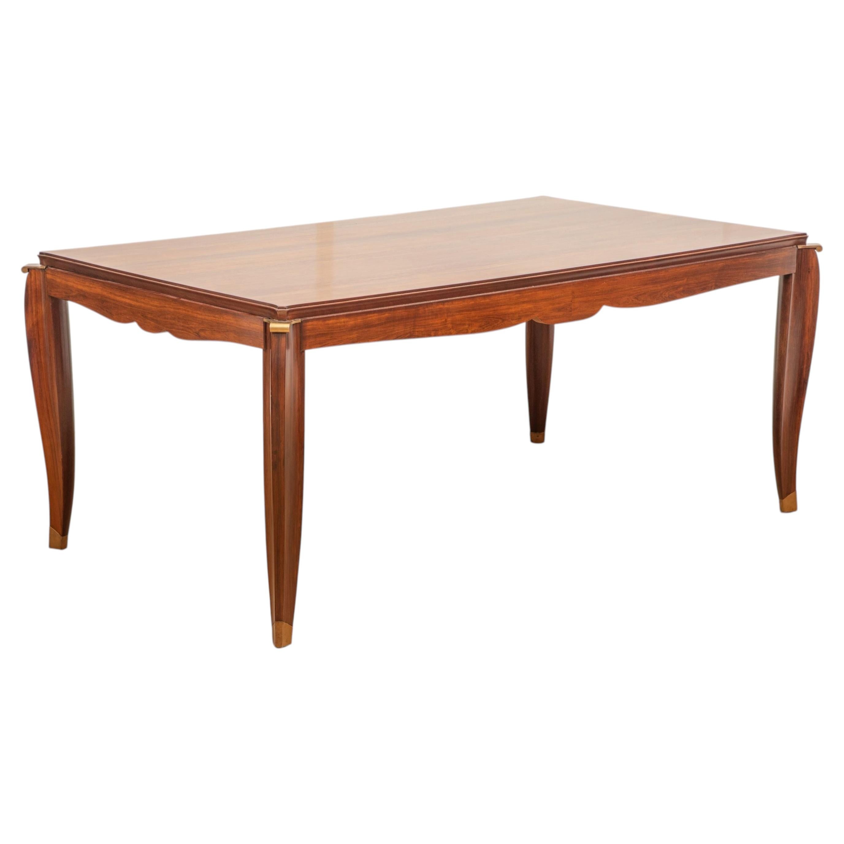 French Art Deco Dining Table / Desk, by Maurice Rinck