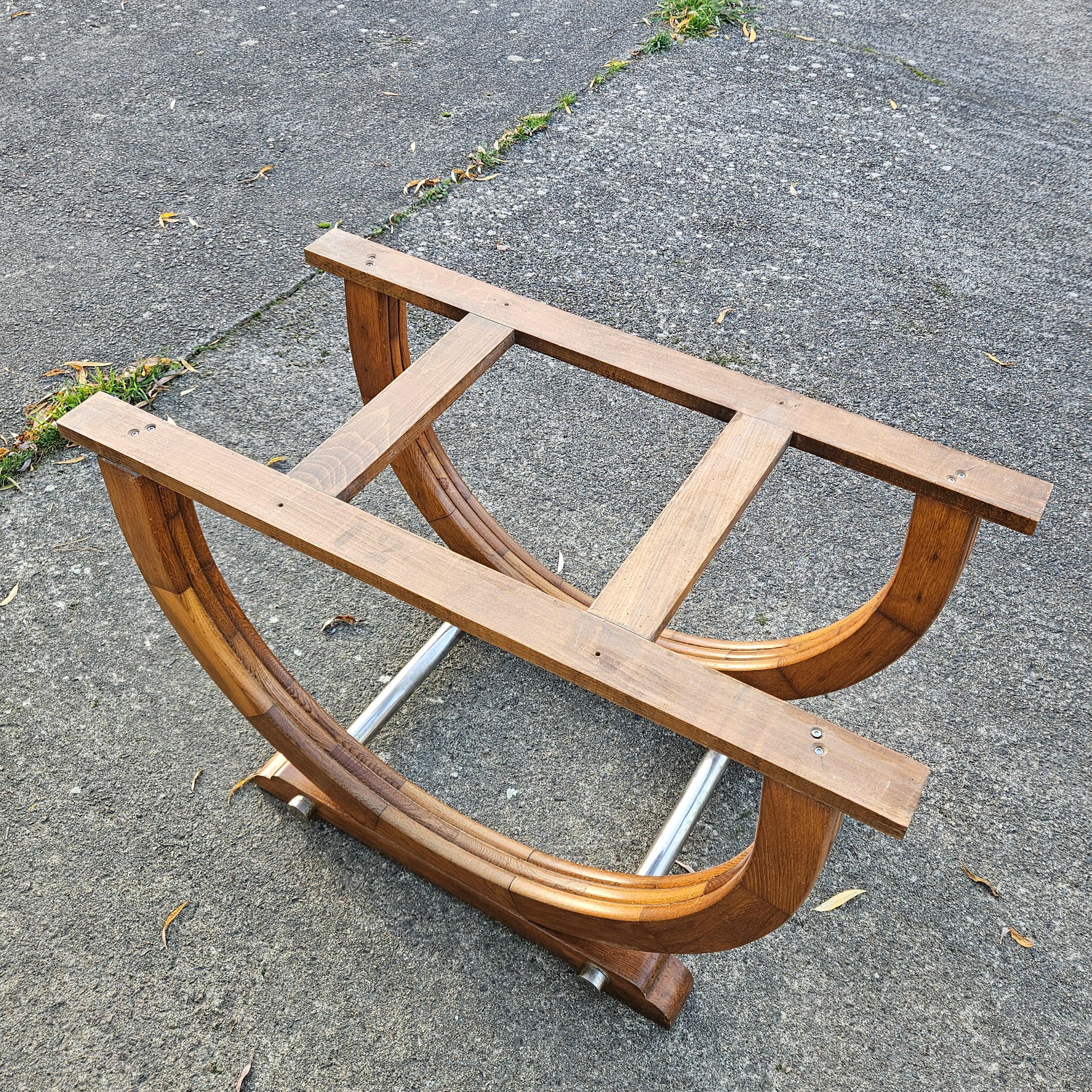 Début du 20ème siècle Table de salle à manger ART DECO française - Table à rallonge ancienne - années 1920 en vente