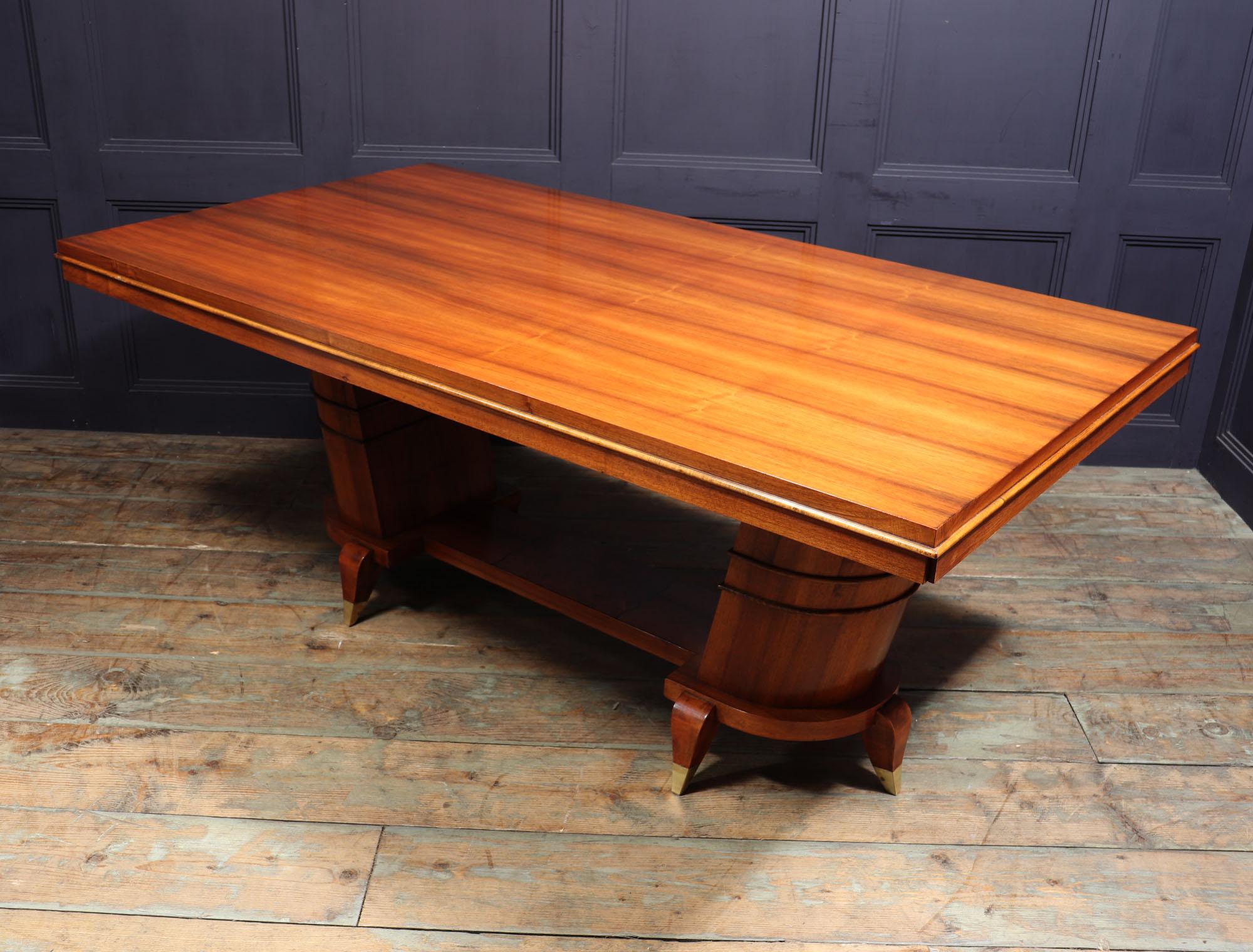 French Art Deco Dining Table For Sale 6
