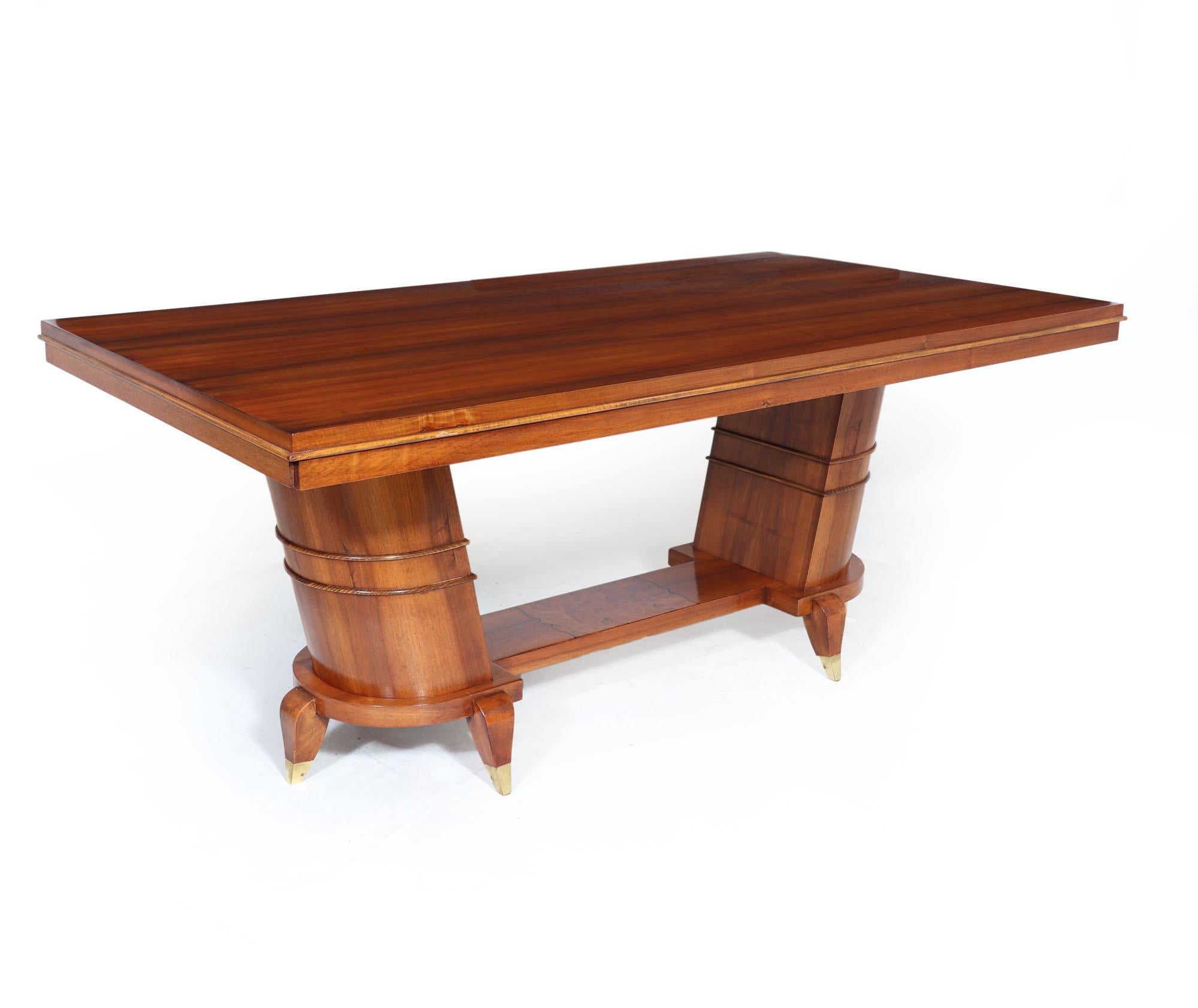 Mid-20th Century French Art Deco Dining Table For Sale