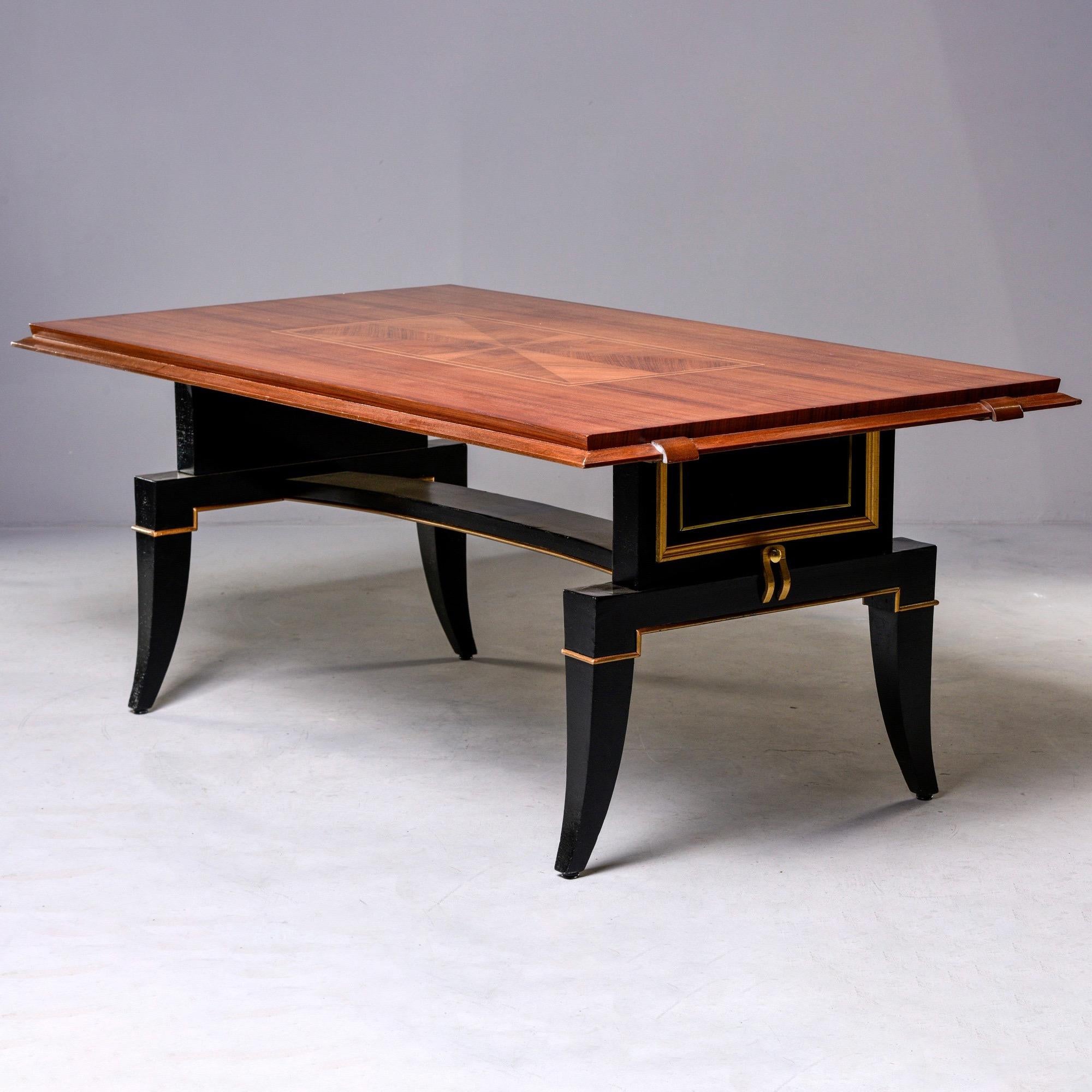 Inlay French Art Deco Dining Table