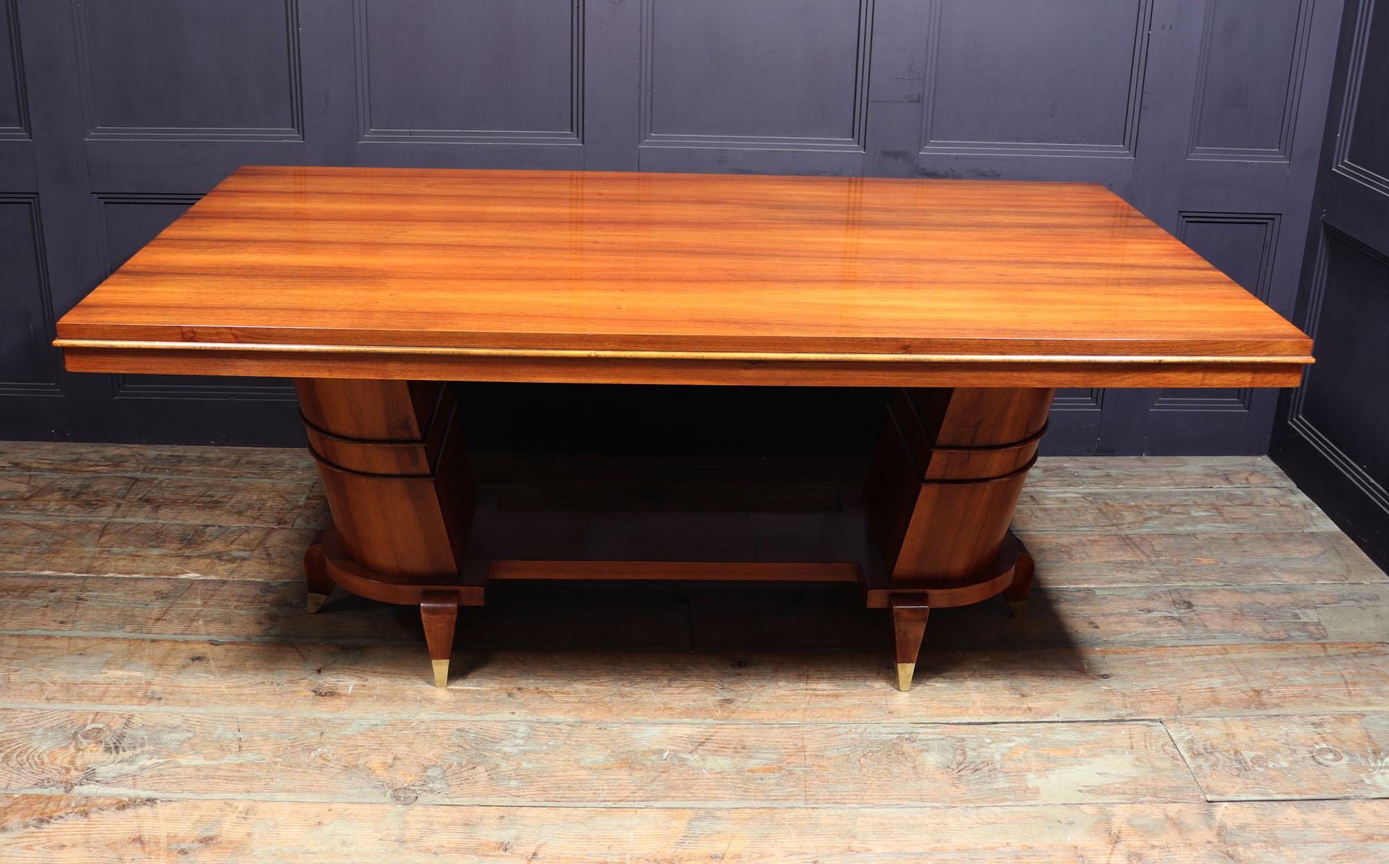 French Art Deco Dining Table For Sale 2