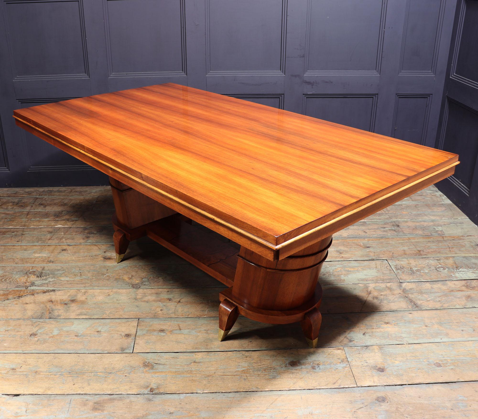 French Art Deco Dining Table For Sale 3