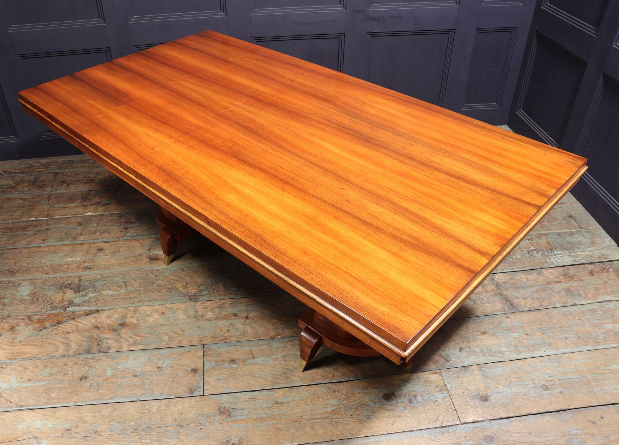 French Art Deco Dining Table For Sale 4