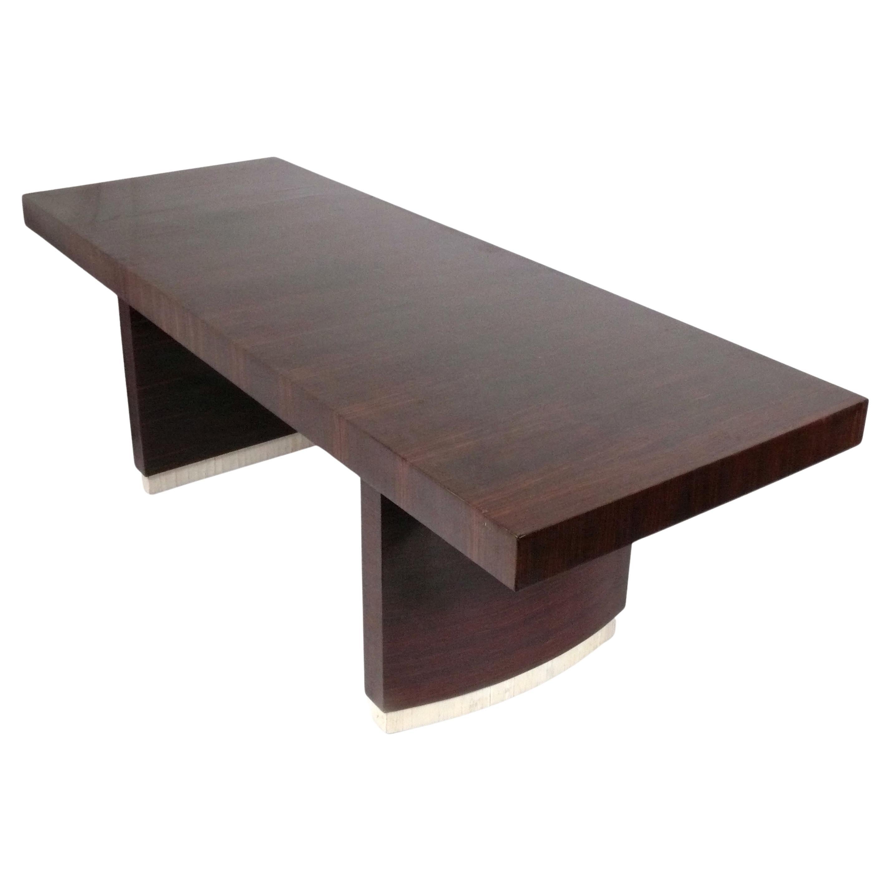 Table de salle à manger Art Déco en Macassar circa 1930
