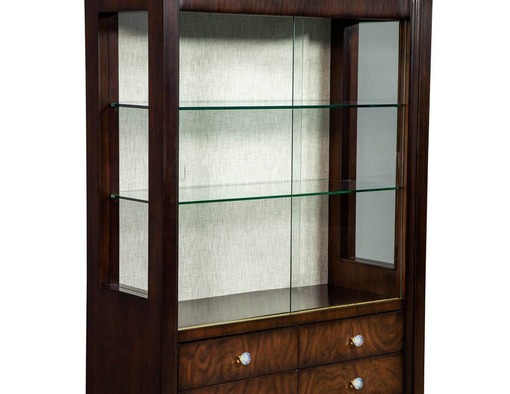 Mid-20th Century French Art Deco Display Cabinet Bar