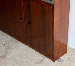 Französischer Art-Déco-Vitrinenschrank