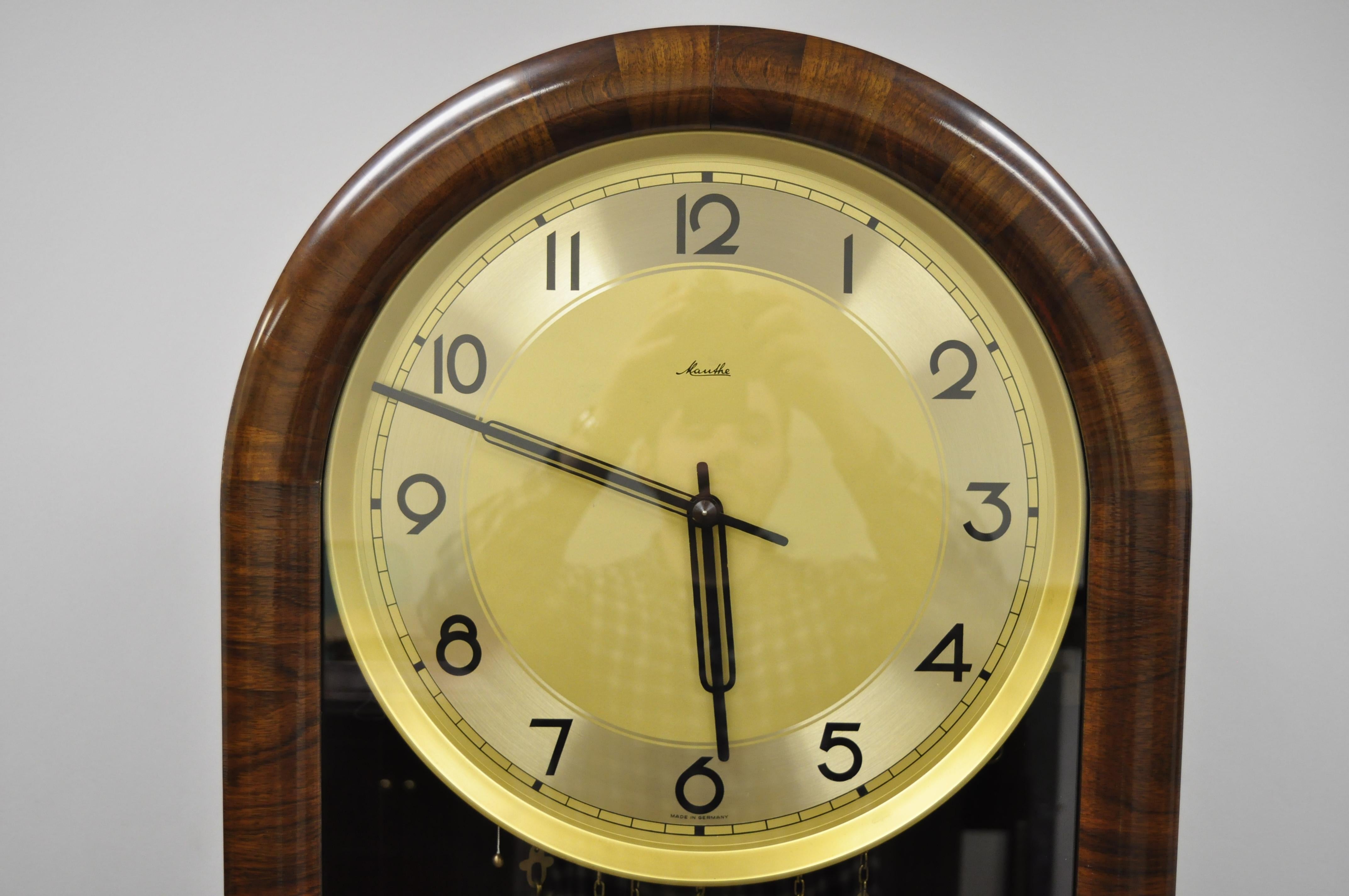 art deco grandfather clock