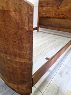 French Art Deco Double Bed