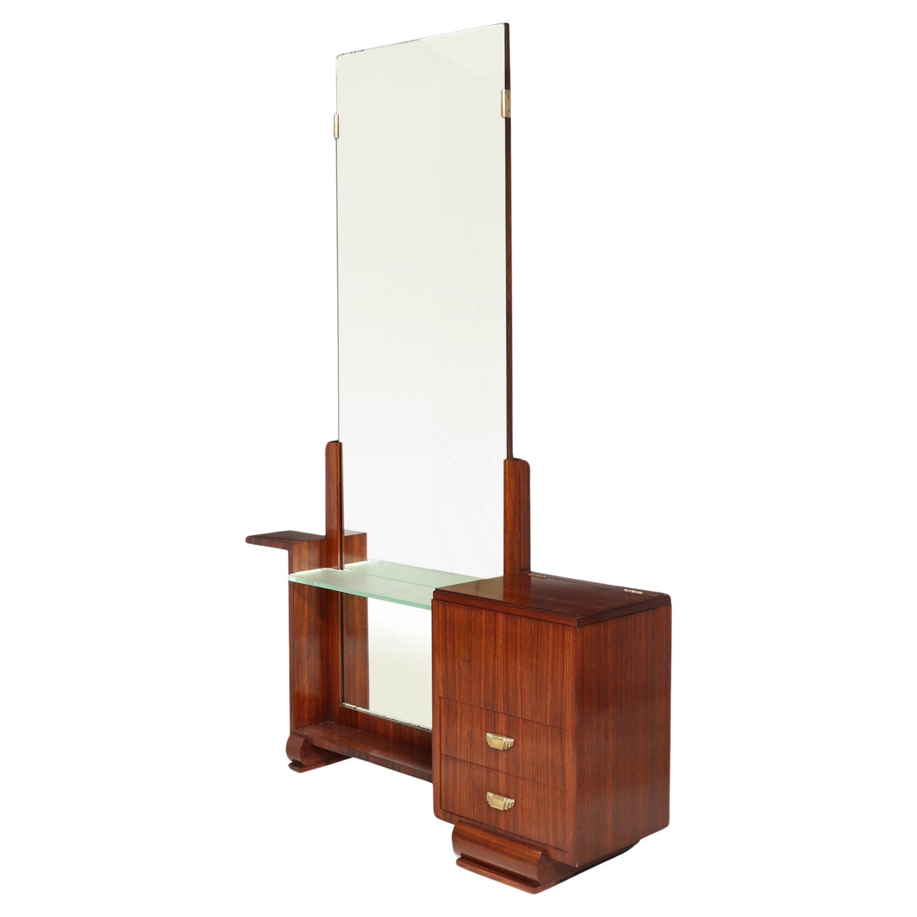 French Art Deco Dressing Table c1930 For Sale