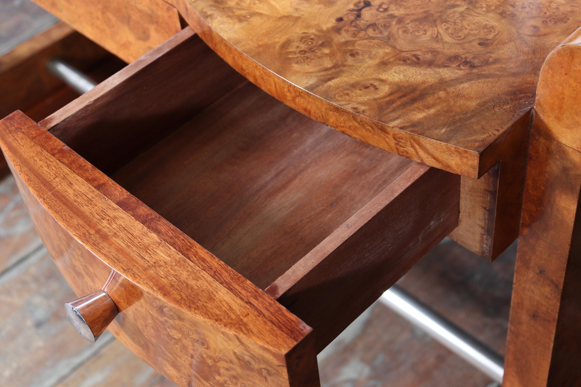 Table de coiffeuse Art déco française en vente 6
