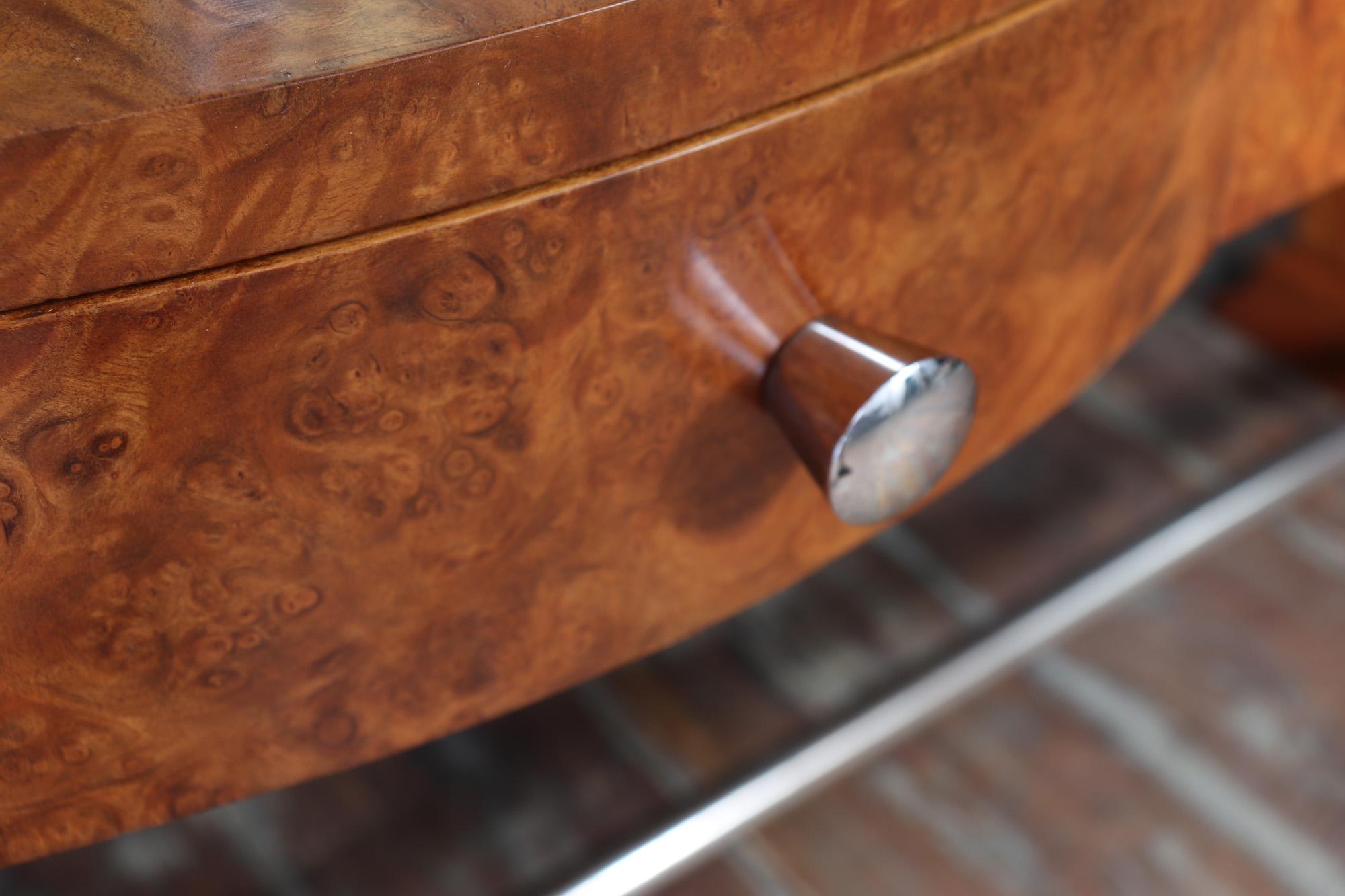 Table de coiffeuse Art déco française en vente 1