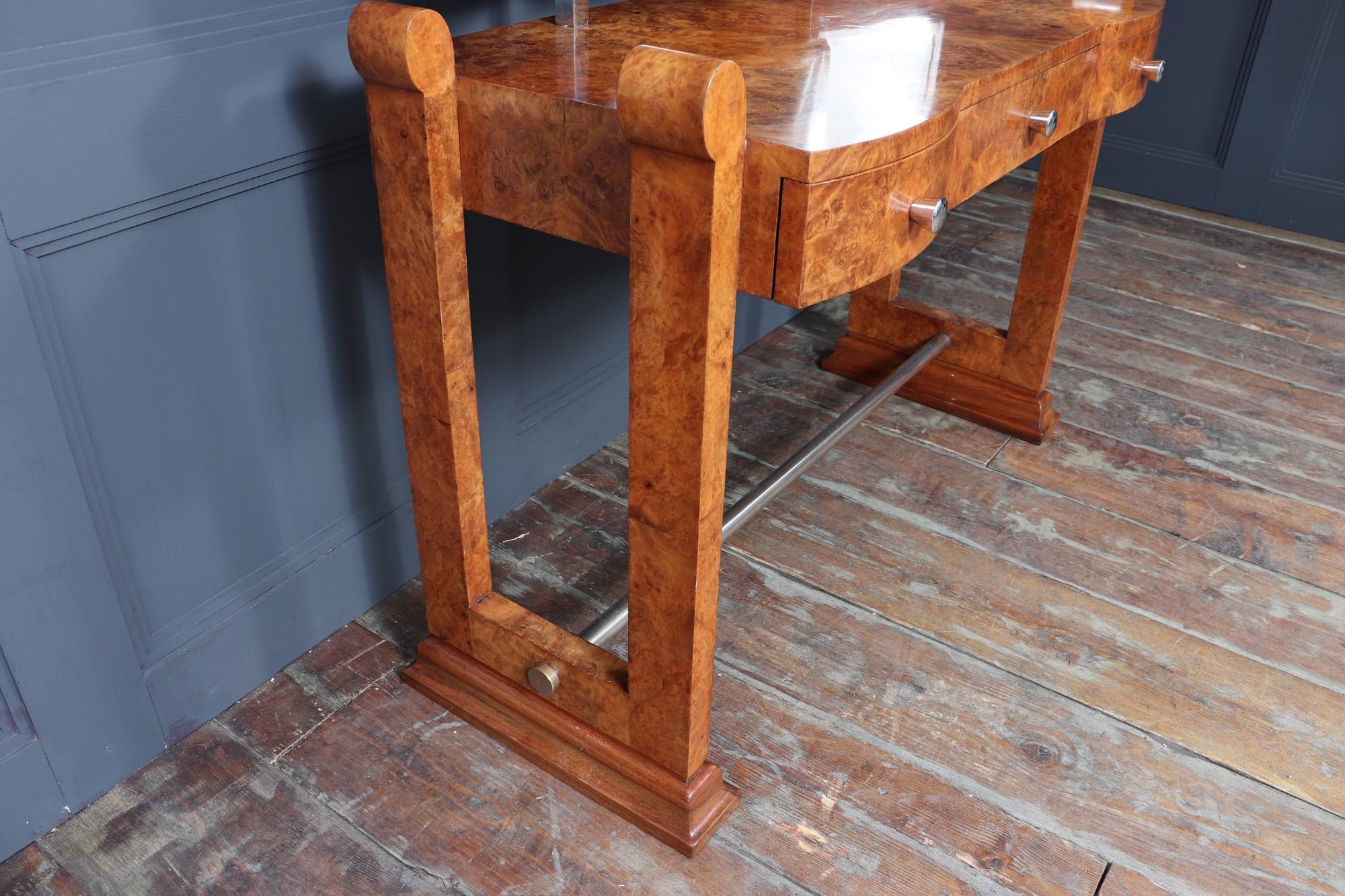Table de coiffeuse Art déco française en vente 3