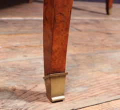 French Art Deco Dressing Table in Amboyna by Jules Leleu