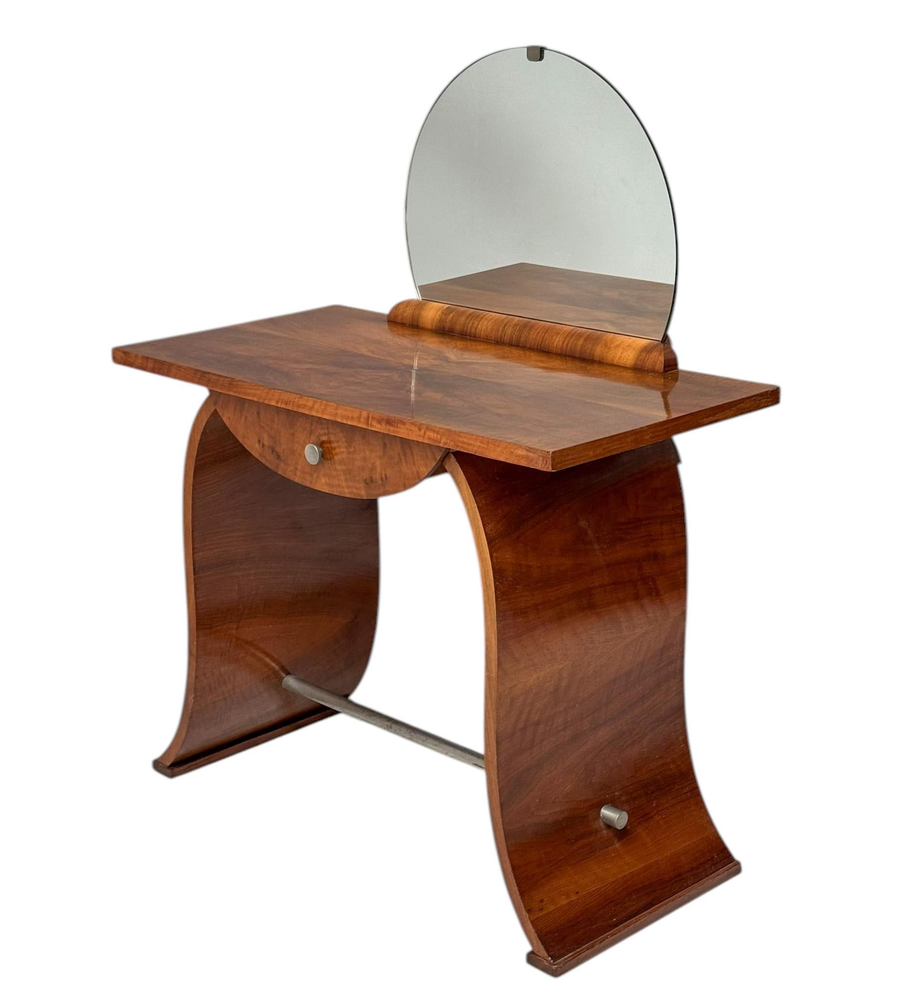 French Art Deco Dressing Table or Vanity, 1930s In Good Condition In Amsterdam, NL