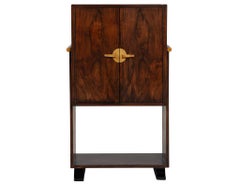 French Art Deco Dry Bar Cabinet, 1940's