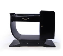 French Art Deco Ebonised Dressing Table