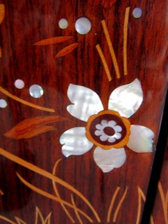 French Art Deco Ebony de Macassar Marquetry and Bronze Mounted Credenza, J Leleu