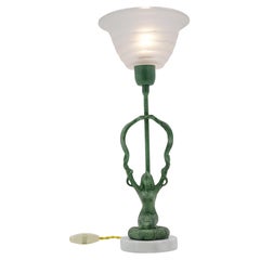 Lampe de table Art Déco égyptienne, années 1930