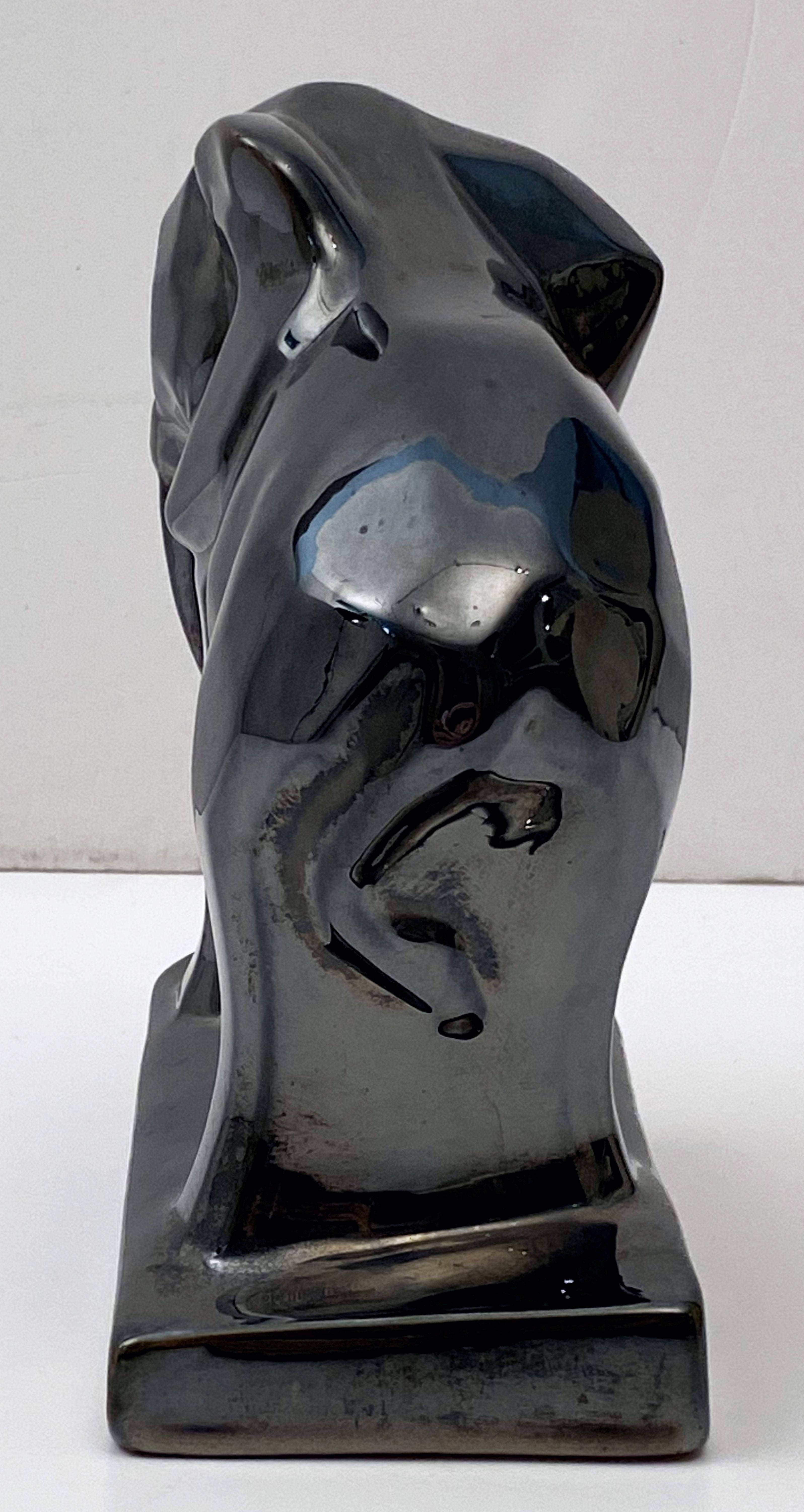 French Art Deco Elephant Figurine in the Cubist Style For Sale 2