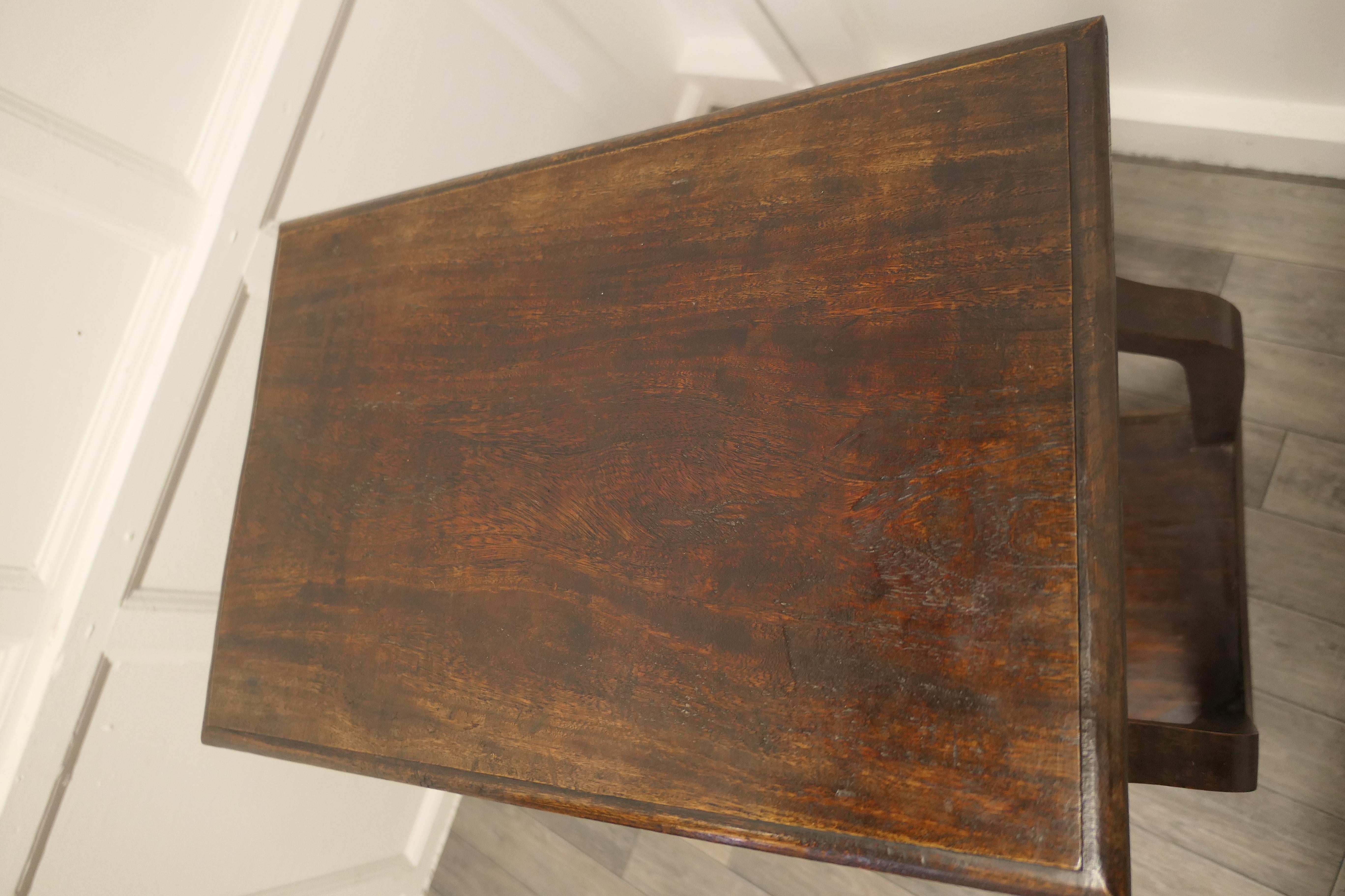 French Art Deco Elm Table 2
