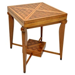 Wood Card Tables and Tea Tables