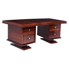 Escritorio ejecutivo francés Art Déco