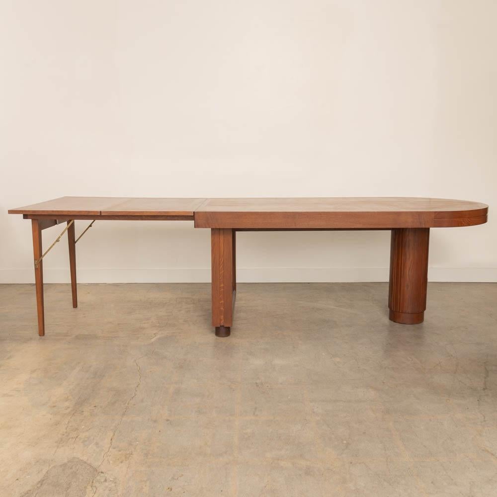 French Art Deco Extendable Desk For Sale 8