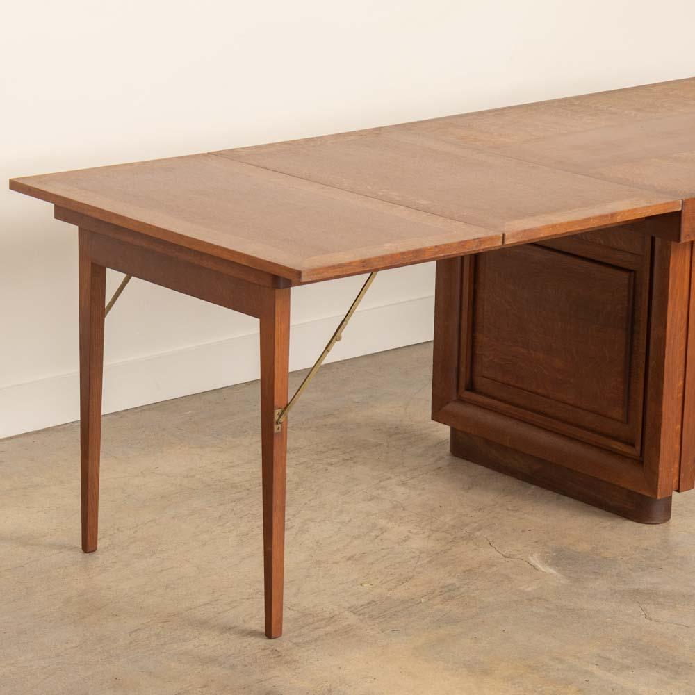 French Art Deco Extendable Desk For Sale 9