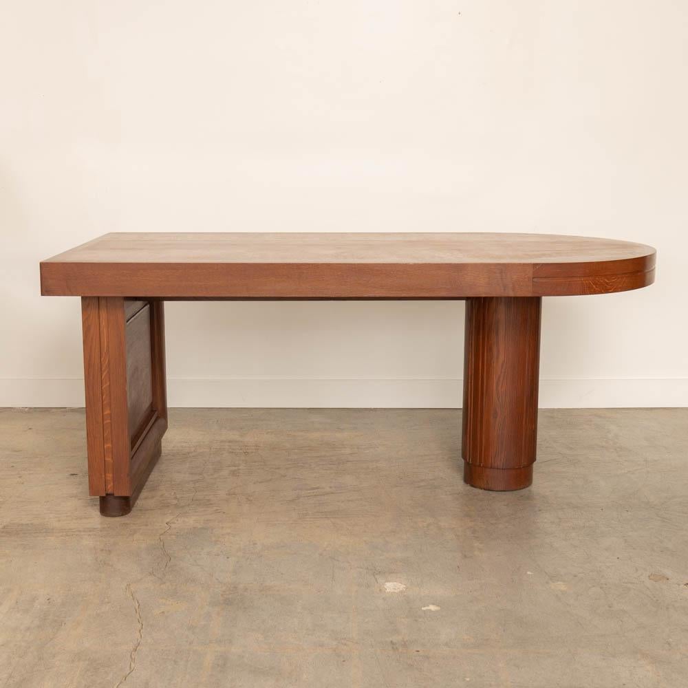 20th Century French Art Deco Extendable Desk For Sale