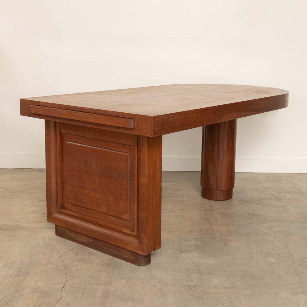 French Art Deco Extendable Desk For Sale 1