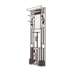 French Art Deco Fer Forge Foyer Rack, c. 1930s