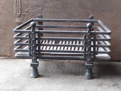 French Art Deco Fire Grate, Fireplace Grate