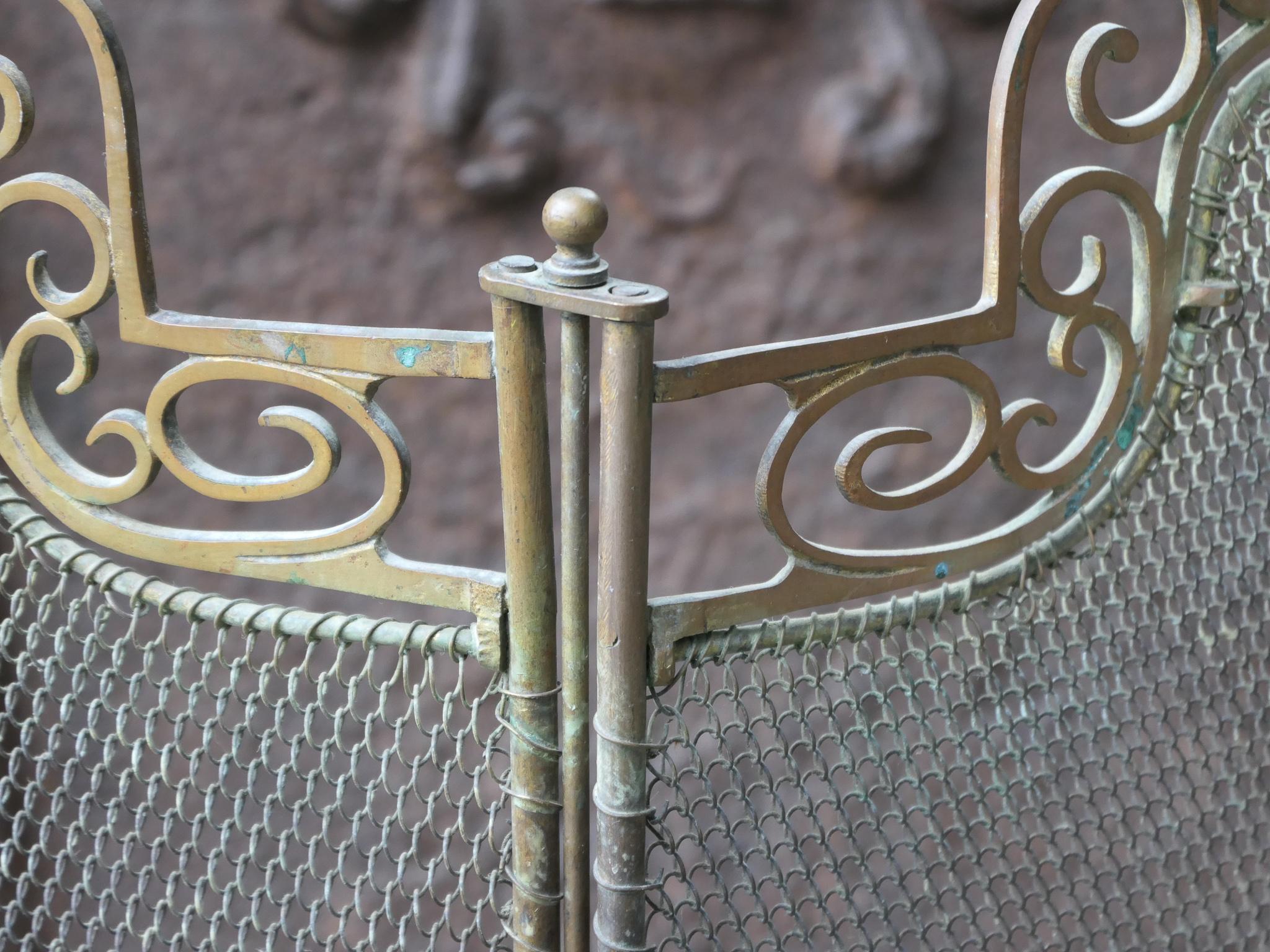 French Art Deco Fireplace Screen 5