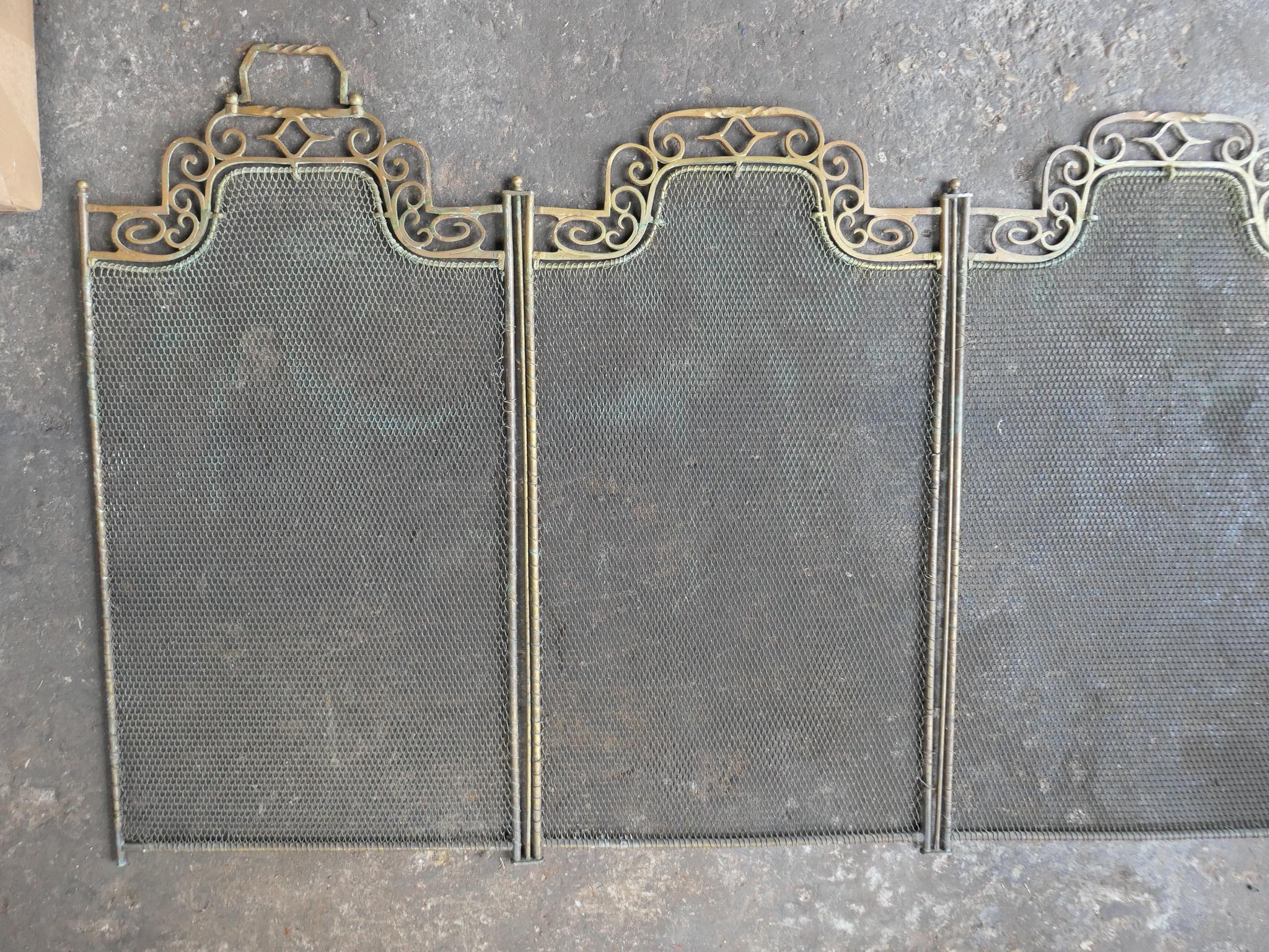 French Art Deco Fireplace Screen 9