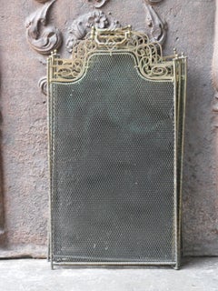 French Art Deco Fireplace Screen